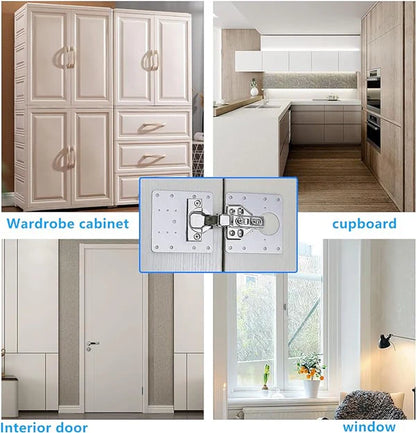 Kit de reparat balamalele slăbite - HingeFix™ - Set 10 buc.