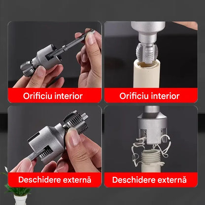 PipeFix™ – Set Profesional pentru Refiletarea Țevilor (15mm | 20mm | 25mm)