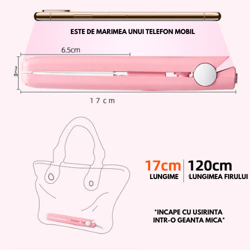 Placă de păr portabilă GlamMini™