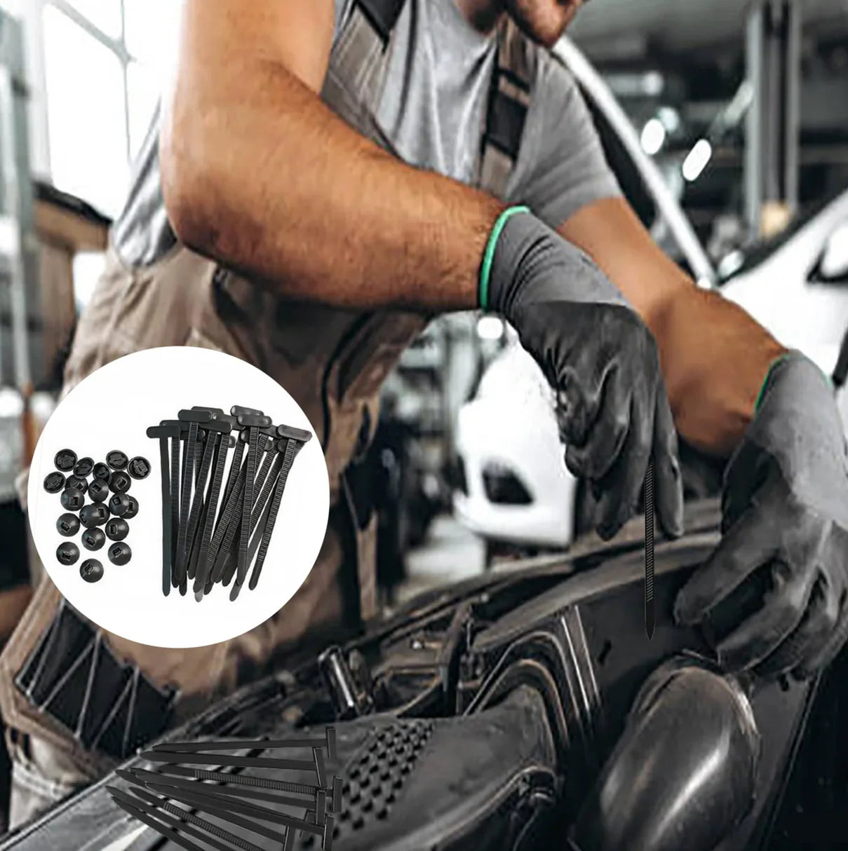 LockStrap™ - Bride Universale Speciale Pentru Masini (60 buc.)