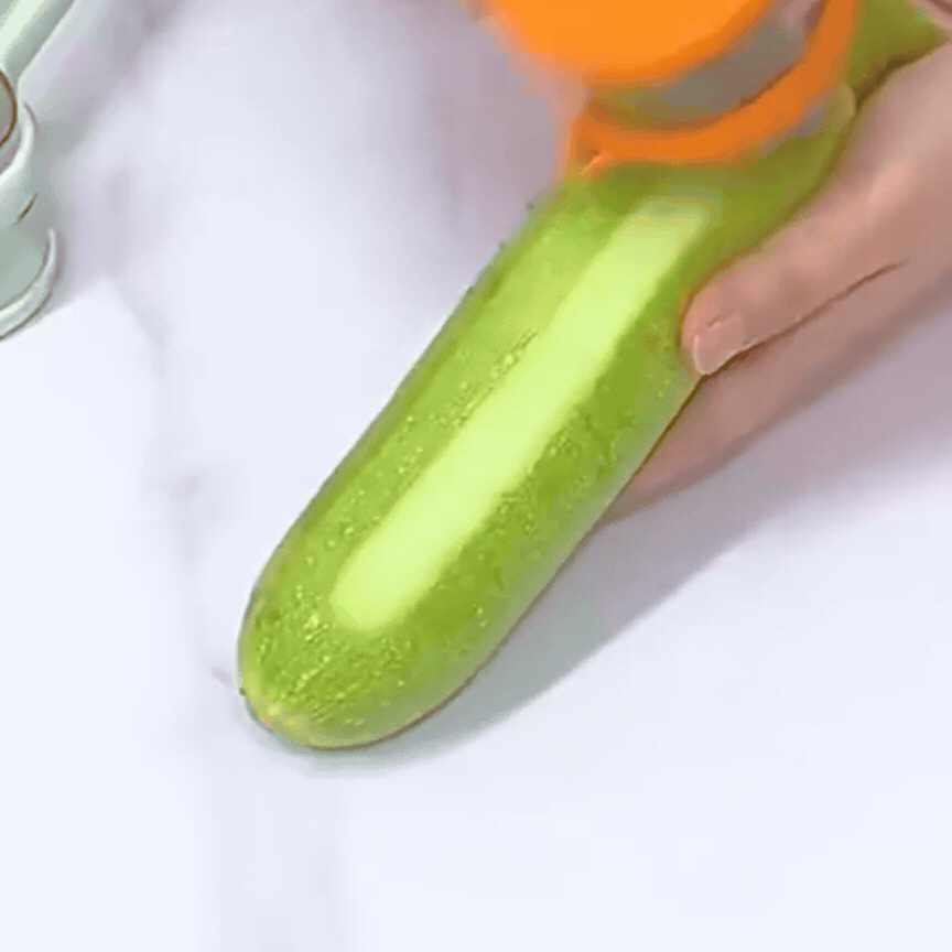 PeelMax™ – Curățător Rapid pentru Fructe și Legume cu Recipient 1+1 GRATIS