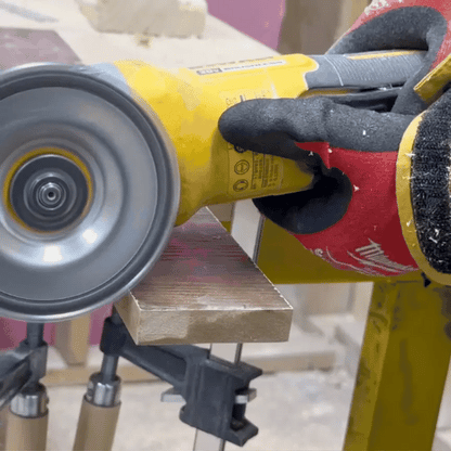 TimberCut™ – Disc Metalic cu Lanț de Drujbă pentru Flex (Polizor Unghiular)
