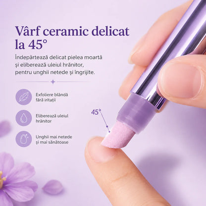 VeluNails™ – Creion pentru Îngrijirea și Tratamentul Unghiilor