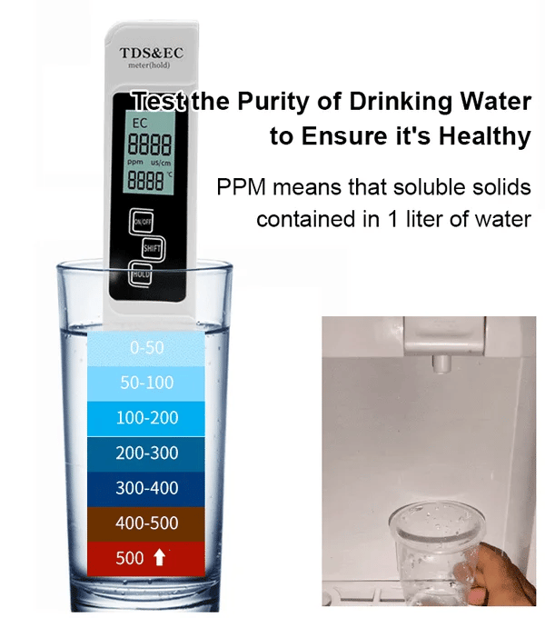 AquaTest™ – Monitor Digital pentru Puritatea Apei