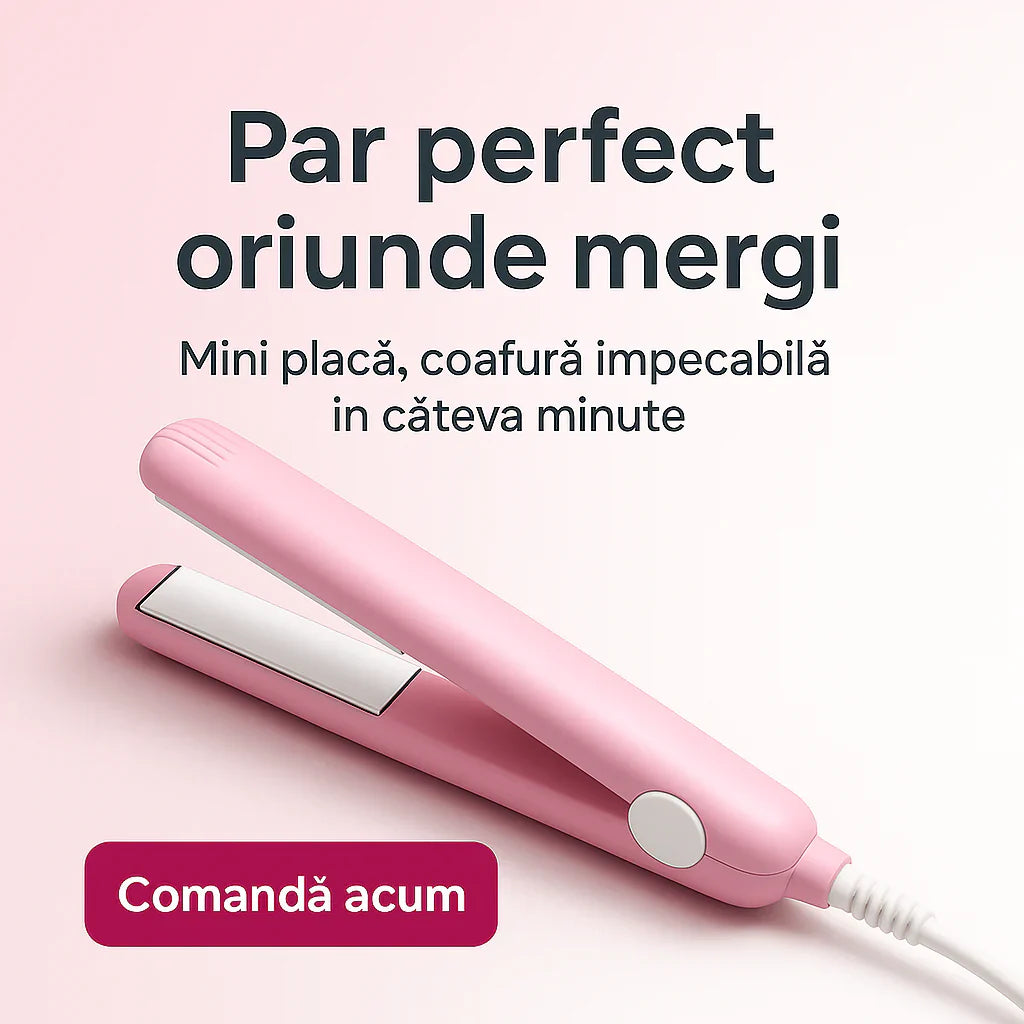 Placă de păr portabilă GlamMini™