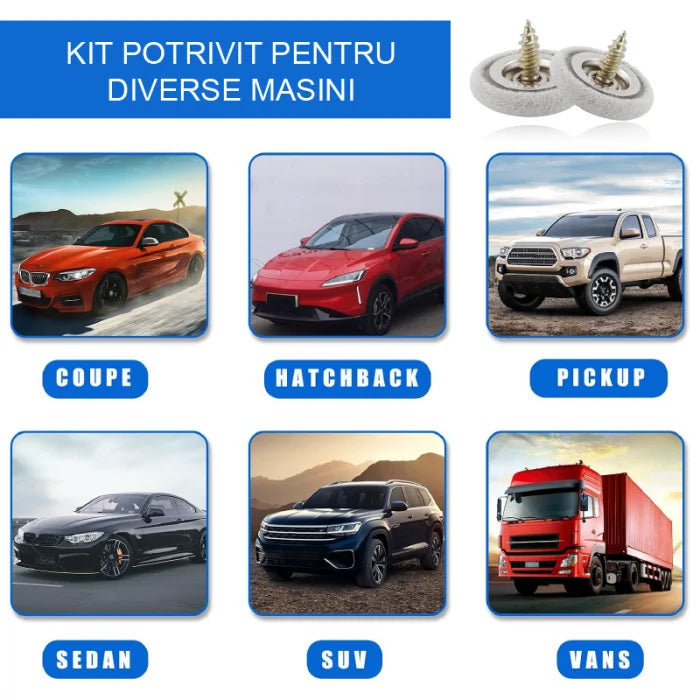 Carpins™ – Kit Profesional pentru Repararea Tapițeriei și Plafonului Auto